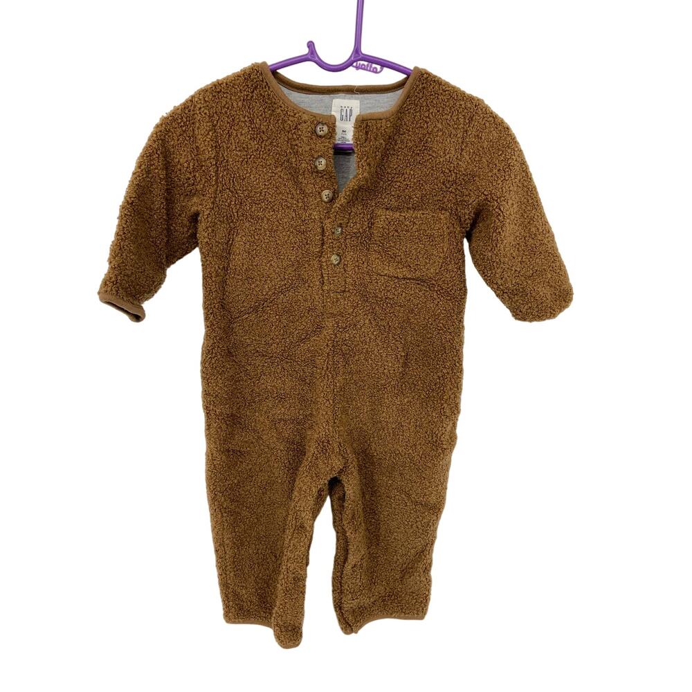 Baby Gap Brown Bear Bottom of Costume Snap up Bottom 3yo